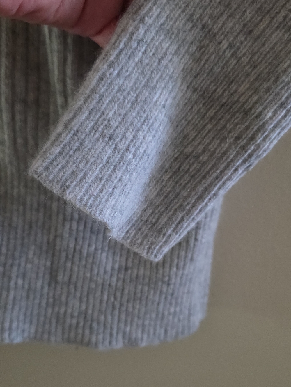 Vintage RINO ROSSI Knit Lambswool & Rabbit Hair Angora Puff Sleeve Cardi - S - Picture 7 of 14